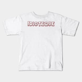 Idioteque (radiohead) Kids T-Shirt